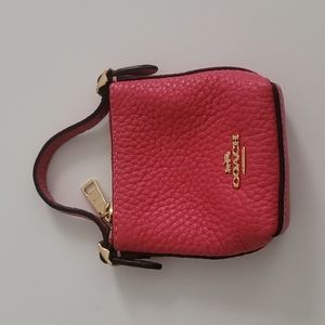 Coach Key Charm Coin/Key Holder Purse